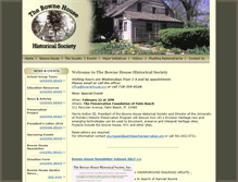 Tablet Screenshot of bownehouse.org